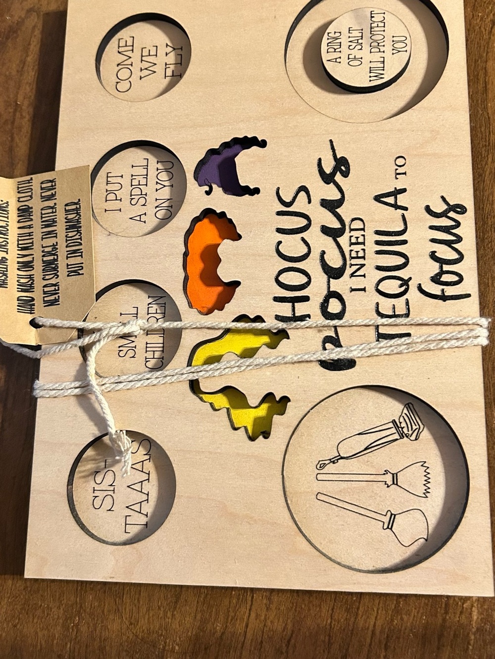 Hocus Pocus tequila tray